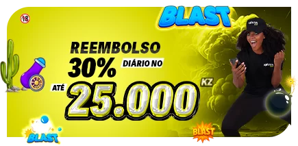 Reembolso Diário de 30% no Blast da KwanzaBet