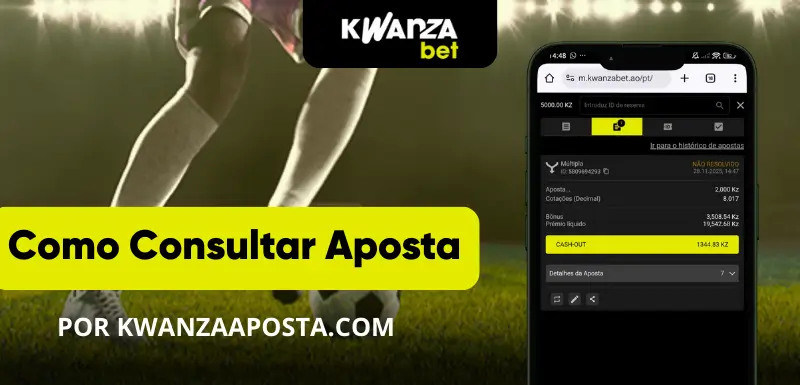 Como consultar aposta na Kwanza Bet