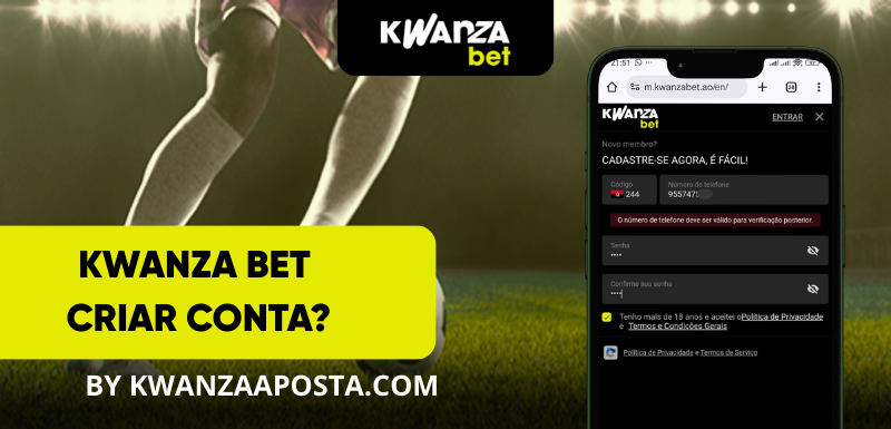 Kwanzabet Criar conta